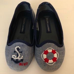 Ralph Lauren Toddler/G Jayde Ballet Flat Shoes